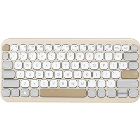 ASUS KW100 KEYBOARD/BG/UI/80 toetsenbord Thuis Bluetooth Beige, Haver