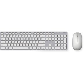 ASUS W5000 Wireless Keyboard and Mouse Set toetsenbord Inclusief muis Universeel RF Draadloos Wit