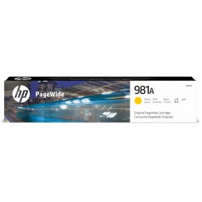 HP 981A Yellow Original PageWide Cartridge Cartridge 6000pagina