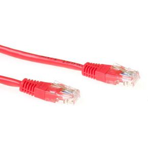 ACT CAT5E UTP patchcable redCAT5E UTP patchcable red - [IB5500]
