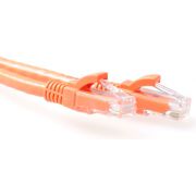 Bundel 1 ACT Oranje 1 meter U/UTP CAT6A...