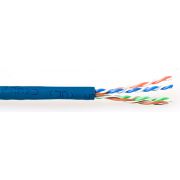 ACT CAT6 U/UTP PVC soepel patch blauw 305 m