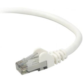 Belkin Cable Patch Cat6 RJ45 Snagless White 1m