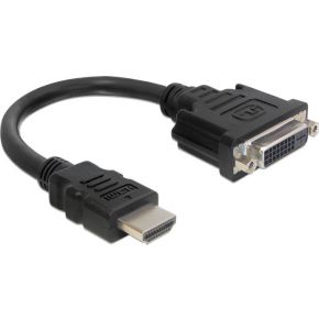 Delock 65327 Adapter HDMI male > DVI 24+5 female 20cm