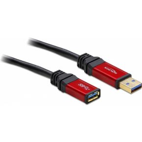Delock 82752 Verlengkabel USB 3.0 Type-A male > USB 3.0 Type-A female 1 m Premium