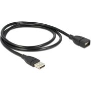 Delock-83500-Kabel-USB-2-0-Type-A-male-USB-2-0-Type-A-female-VormKabel-1-m