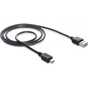 Delock-83364-Kabel-EASY-USB-2-0-Type-A-male-USB-2-0-Type-Mini-B-male-3-m-zwart