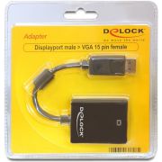 Delock-61848-Adapter-DisplayPort-1-2-male-VGA-female-zwart