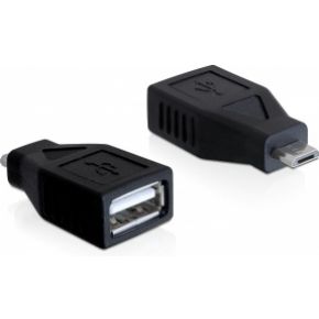 Delock 65296 Adapter USB 2.0 Type Micro-B male > USB 2.0 Type-A male