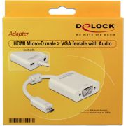 Delock-65557-Adapter-HDMI-Micro-D-male-VGA-female-met-Audio-wit