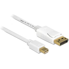 Delock 83481 Kabel Mini DisplayPort 1.2 male > DisplayPort male 4K 60 Hz 1,0 m