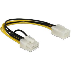 Delock 83775 Voedingskabel PCI Express 6-pins female > PCI Express 8-pins male 20cm