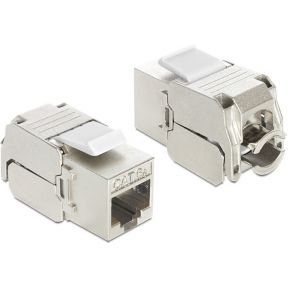 Delock 86205 Keystone-module RJ45-aansluiting > LSA Cat.6A STP