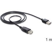 Delock-83370-Verlengkabel-EASY-USB-2-0-Type-A-male-USB-2-0-Type-A-female-zwart-1-m