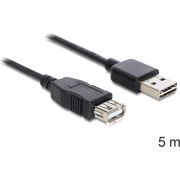 Delock-83373-Verlengkabel-EASY-USB-2-0-Type-A-male-USB-2-0-Type-A-female-zwart-5-m