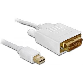 Delock 82641 Kabel mini DisplayPort male naar DVI 24+1 male 1 m