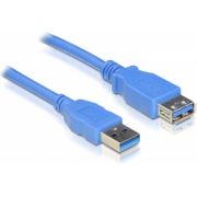 Delock 82539 Verlengkabel USB 3.0 Type-A male > USB 3.0 Type-A female 2 m blauw