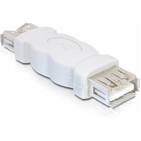 Delock 65012 Adapter Geslachtswisselaar USB-A female - USB-A female