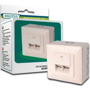 Digitus Modular Wall Outlet CAT5e - [DN-9002-N]