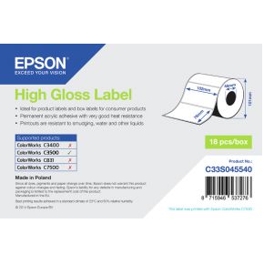 Epson C33S045540 printeretiket