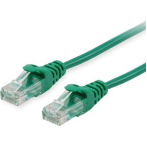 Equip 625448 Patch cable U/UTP Cat6 26AWG 250Mhz 15m Green]