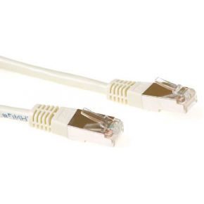 Intronics CAT5E FTP patchcable ivoryCAT5E FTP patchcable ivory
