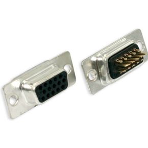 Intronics High Density D-sub soldeer connector, female - [SHD26F]