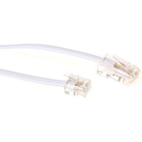 Intronics Modulaire telefonie kabel RJ-11 - RJ-45 wit - [TD5310]