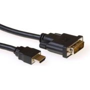 ACT Verloopkabel HDMI A male naar DVI-D male  3,00 m
