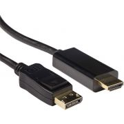ACT Verloopkabel DisplayPort male naar HDMI-A male  1,00 m