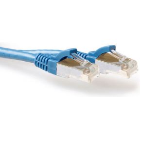 ACT FB7603 3m Cat6a S/FTP (S-STP) Blauw netwerkkabel