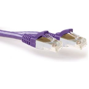 ACT FB8703 3m Cat6a S/FTP (S-STP) Paars netwerkkabel