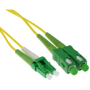 ACT RL2702 2m LC/APC LC/APC Groen, Geel Glasvezel kabel