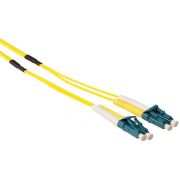 ACT 30 meter Singlemode 9/125 OS2 duplex ruggedized fiber kabel met LC connectoren