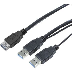 LogiLink USB 3.0 Y, 0.6m