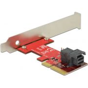 Delock 89535 PCI Express x4-kaart > 1 x interne SFF-8643 NVMe - Low Profile Form Factor