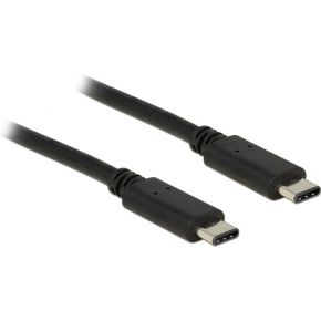 Delock 83673 USB 2.0-kabel Type-C naar Type-C 1 m 3 A