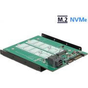 Delock-62704-3-5-converter-SATA-22-pins-SFF-8643-NVMe-1-x-M-2-sleutel-M-1-x-M-2-sleutel-B