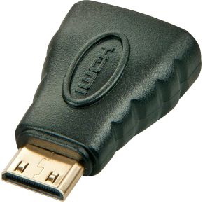 Lindy 41207 HDMI HDMI Zwart kabeladapter/verloopstukje