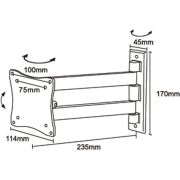 Neomounts-FPMA-W820-Flatscreen-muurbeugel