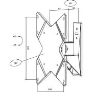 NeoMounts-FPMA-W815-Muurbeugel