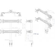 Neomounts-FPMA-D700D4-Monitor-bureausteun