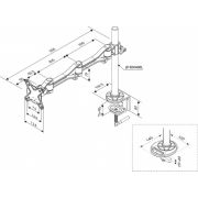 Neomounts-Monitor-Bureausteun-FPMA-D1030