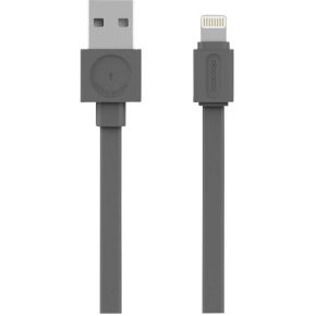 Allocacoc USB-Kabel - Lightning Basic - Grijs