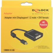 Delock-62605-Adapter-mini-DisplayPort-1-2-male-DVI-female-4K-Passief-zwart
