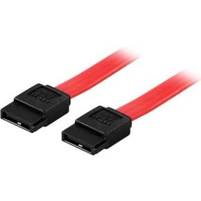 Deltaco SATA-05 0.5m Rood SATA-kabel