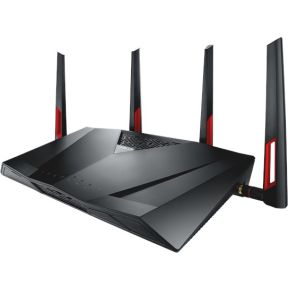 ASUS DSL-AC88U Dual-band (2.4 GHz / 5 GHz) Gigabit Ethernet Zwart draadloze router