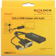 Delock-62668-VGA-naar-HDMI-Adapter-met-Audio-zwart