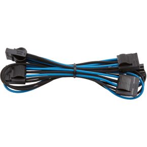 Corsair CP-8920199 Intern 0.75m Zwart, Blauw electriciteitssnoer