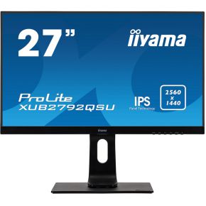 Iiyama ProLite XUB2792QSU-B1 27 Quad HD IPS Monitor - Zwart